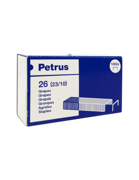 CAJA 1000 GRAPAS PETRUS MOD26 2310