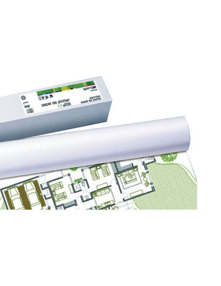 ROLLO PAPEL PARA PLOTTER FABRISA 80gr 36x50m