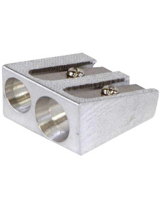 SACAPUNTAS METÁLICO A-SERIES DOBLE