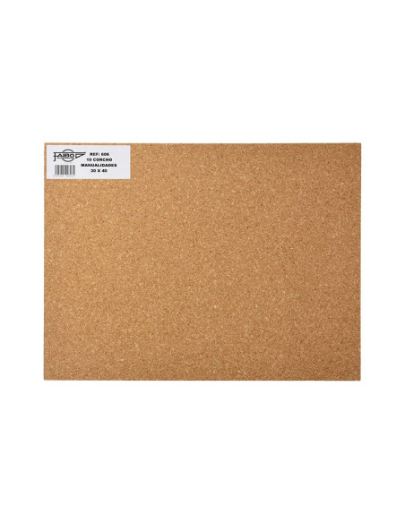 PACK 10 PLANCHAS CORCHO FAIBO 30x40cm