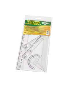 ESTUCHE REGLAS FAIBO SURTIDO 25cm