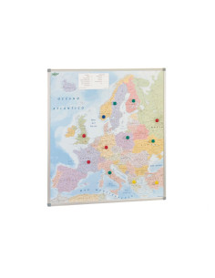 MAPA EUROPA FAIBO PLASTIFICADO ENROLLADO