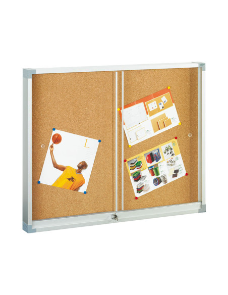 VITRINA FAIBO PARA ANUNCIOS DE CORCHO 60x80cm