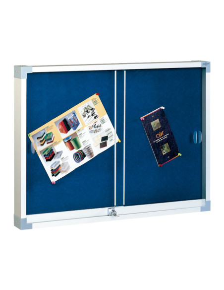 VITRINA FAIBO PARA ANUNCIOS TAPIZADA 60x80cm