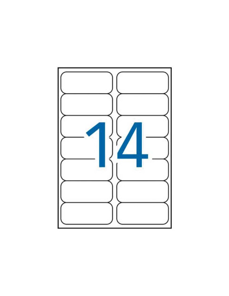 ETIQUETAS ADHIMPRAPLI A4 POLYESTER TRANSLUCMATE LS-CP BLISTER 20h  991x381 mm CROMOS 280 uds10969