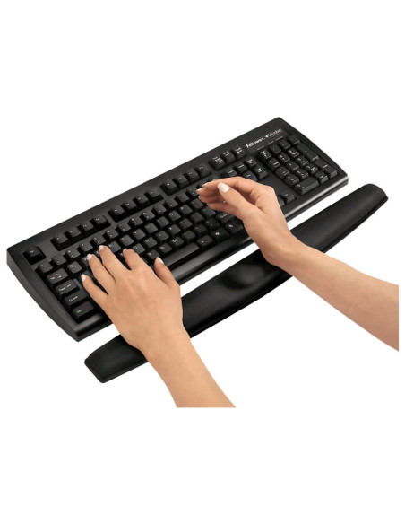 REPOSAMUÑECAS FELLOWES TECLADO MEMORY FOAM NEGRO