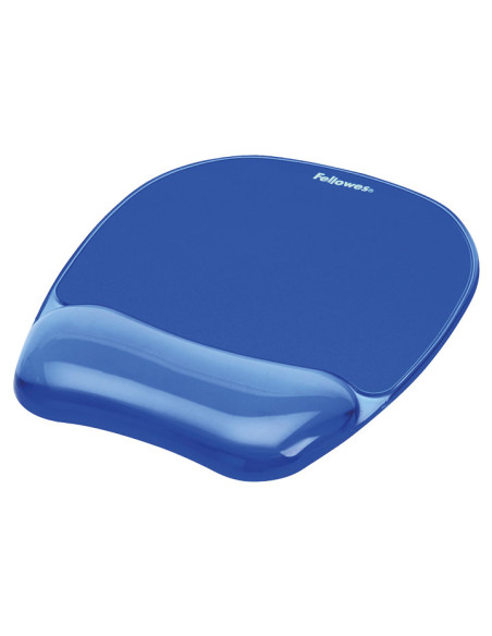 ALFOMBRILLA RATON FELLOWES CON REPOSAMUÑECAS GEL AZUL