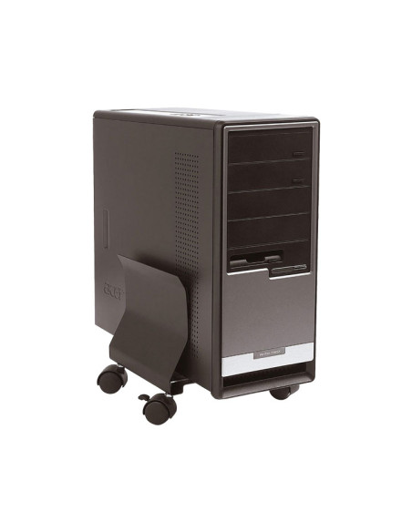 SOPORTE CPU FELLOWES METALICO CON RUEDAS GRAFITO