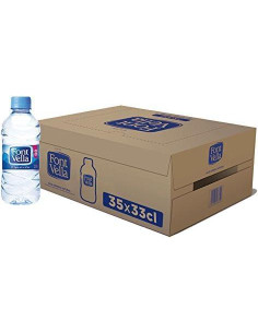 PACK 35 BOTELLAS AGUA FONT VELLA 33 cl 2
