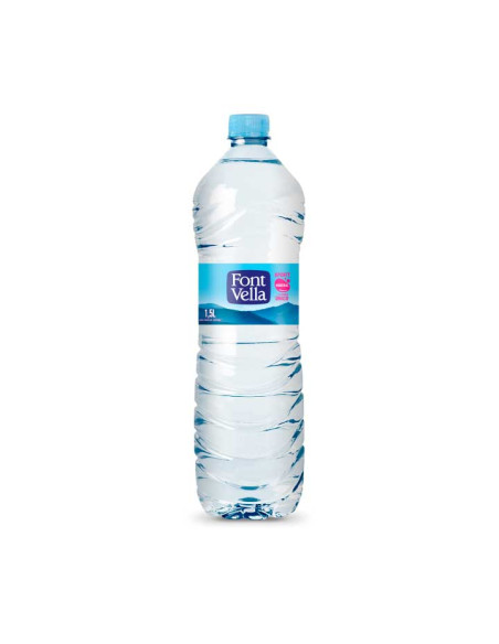 PACK 6 BOTELLAS AGUA FONT VELLA 15 L