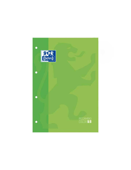 RECAMBIO OXFORD A4 COLOR 1 80h
