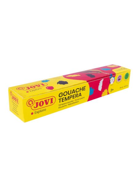 PACK 5 BOTES TÉMPERA JOVI 35ml SURTIDO  PINCEL