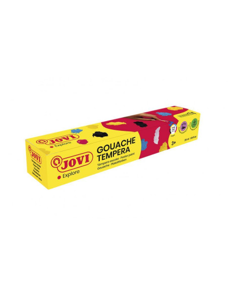 PACK 5 BOTES TÉMPERA JOVI 35ml SURTIDO  PINCEL