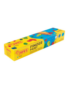 CAJA DE 5 BOTES DE PINTURA DE DEDOS JOVI 35ml