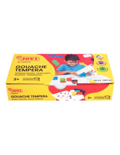 PACK 7 BOTES TÉMPERA JOVI 35ml  PINCEL