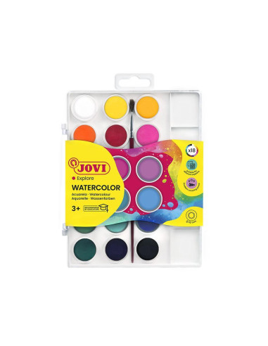 ESTUCHE 24 ACUARELAS JOVI SURTIDO