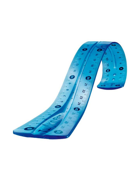 MAPED REGLA TWIST´N FLEX IRROMPIBLE DECORADA 30CM COLORES SURTIDOS