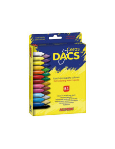 CAJA 24 CERAS DACS ALPINO