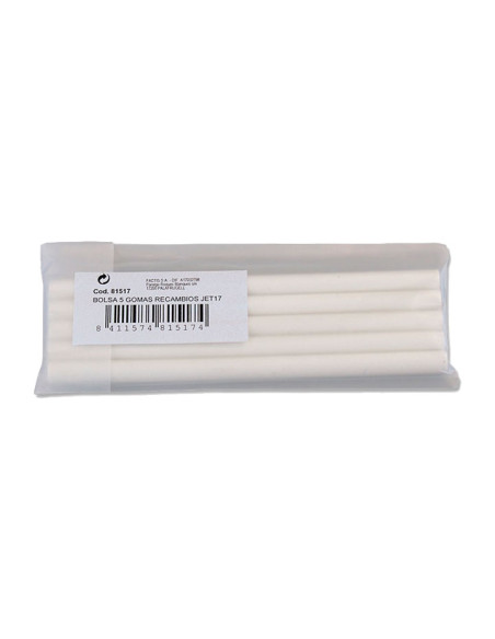 PACK 5 RECAMBIOS GOMA MILAN JET ERASER