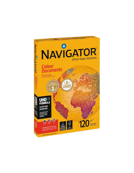 PAQUETE 250h PAPEL NAVIGATOR COLOUR DOCUMENT A4