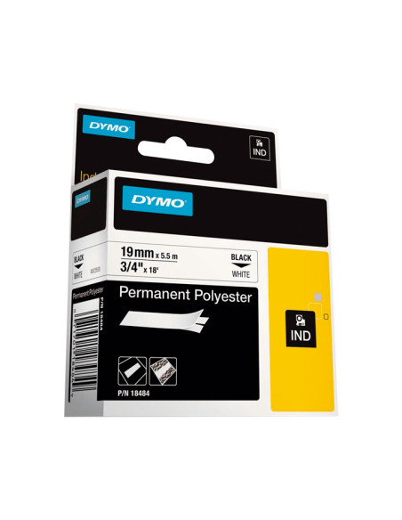 CINTA DYMO RHINO POLÍESTER 19mm x 55m