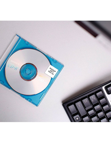 ROLLO 750 ETIQUETAS DYMO LW  25x25mm