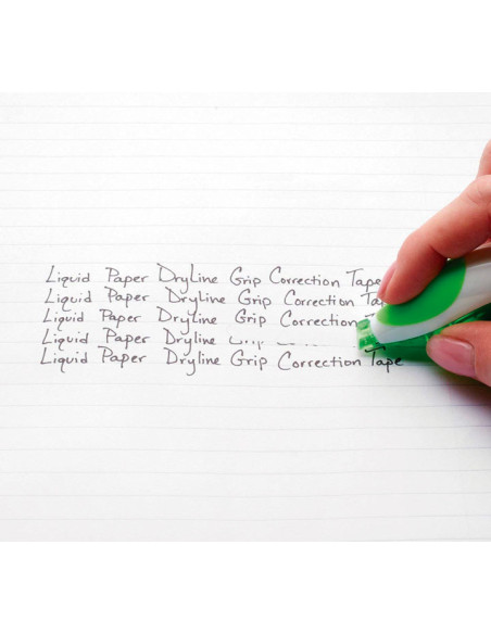 PAPER MATE CINTA CORRECTORA DRYLINE  5MMX85M COLORES SURTIDOS