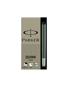 CAJA 5 RECAMBIOS PARKER ESTILOGRÁFICA