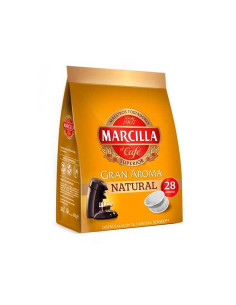 PACK 28 MONODOSIS CAFÉ MARCILLA SENSEO NATURAL 2
