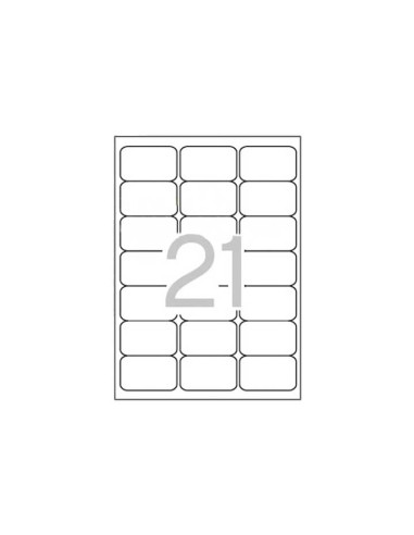 CAJA 20h ETIQUETAS APLI POLIÉSTER 635x381mm