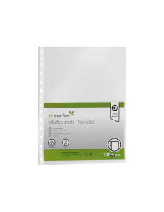 CAJA 100 FUNDAS A-SERIES CRISTAL F 75 MICRAS