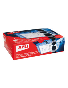 CAJA 25 IDENTIFICADORES APLI CON CORDON DE SEGURIDAD