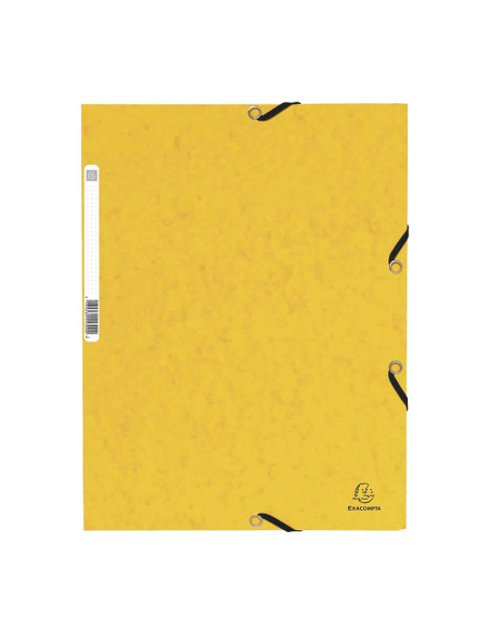 CARPETA DE GOMAS EXACOMPTA CON SOLAPAS