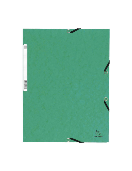 CARPETA DE GOMAS EXACOMPTA CON SOLAPAS