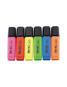 ESTUCHE 6 MARCADORES FLUORESCENTE A-SERIES