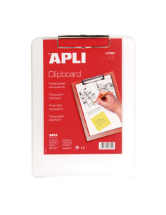 CLIPBOARD APLI A4 PLÁSTICO