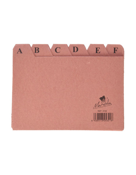 ÍNDICE ALFABÉTICO MARIOLA N3