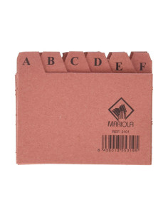 ÍNDICE ALFABÉTICO MARIOLA N1