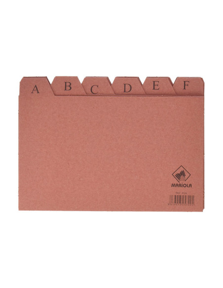 ÍNDICE ALFABÉTICO MARIOLA N4