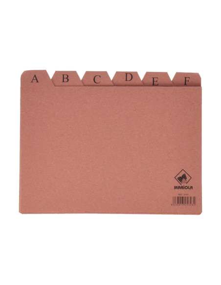 ÍNDICE ALFABÉTICO MARIOLA N5