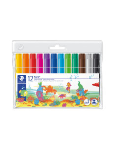 PACK 12 ROTULADORES STAEDTLER NORIS JUMBO