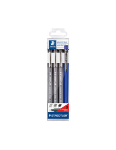 ESTUCHE 3 ROTULADORES CALIBRADOS STAEDTLER PIGMENT LINER 308