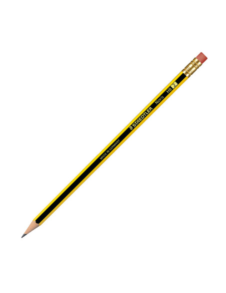 LÁPIZ STAEDTLER NORIS 122 HB CON GOMA