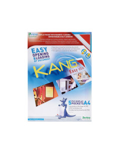 PACK 5 FUNDAS ADHESIVAS TARIFOLD KANG EASY CLIC A4