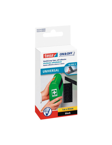 CINTA VELCRO TESA ON & OFF UNIVERSAL