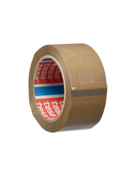 CINTA EMBALAR TESAPACK PVC RUGOSA 50mm x 66m