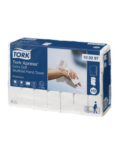 CAJA 21 PAQUETES DE TOALLAS TORK XPRESS EXTRASUAVE 2