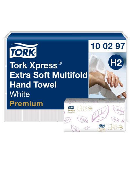 CAJA 21 PAQUETES DE TOALLAS TORK XPRESS EXTRASUAVE