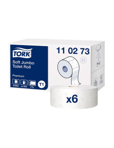 CAJA 6 ROLLOS PAPEL HIGIÉNICO TORK JUMBO 2