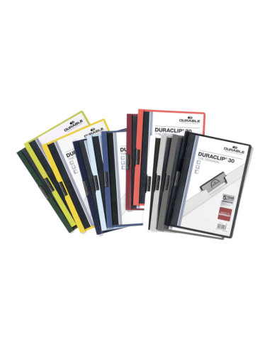 DOSSIER DURABLE CON PINZA DURACLIP 30h